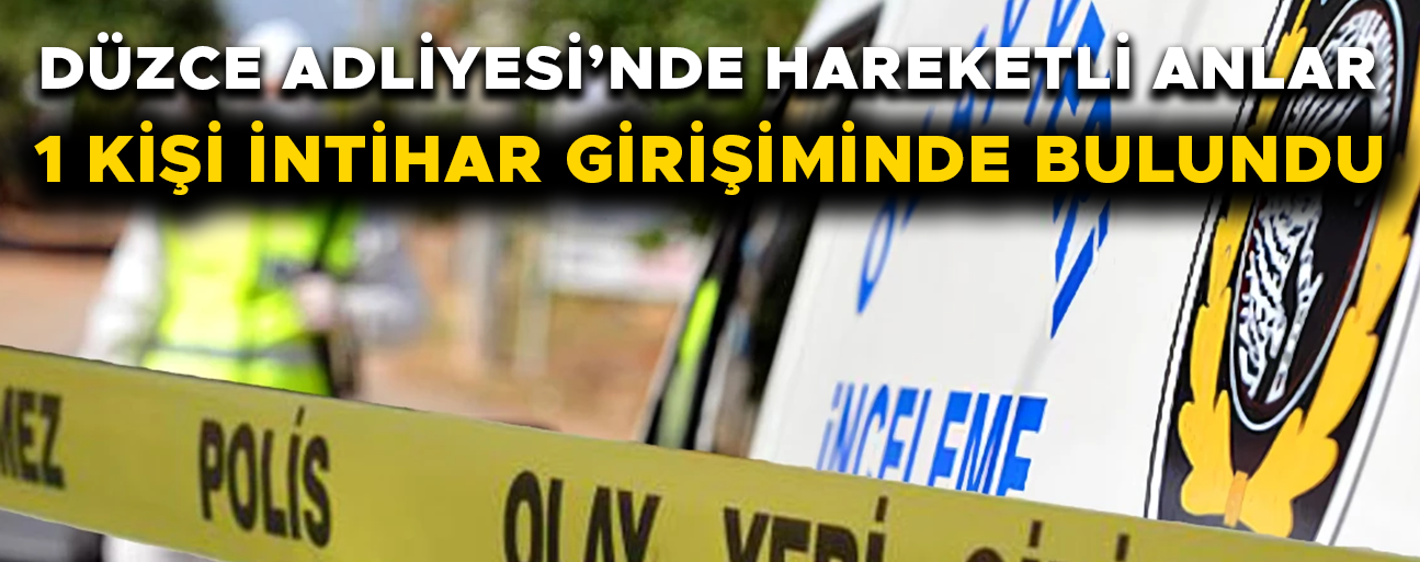 POLİS EKİPLERİ ADLİYE ÖNÜNDE YOĞUN GÜVENLİK ÖNLEMİ ALDI