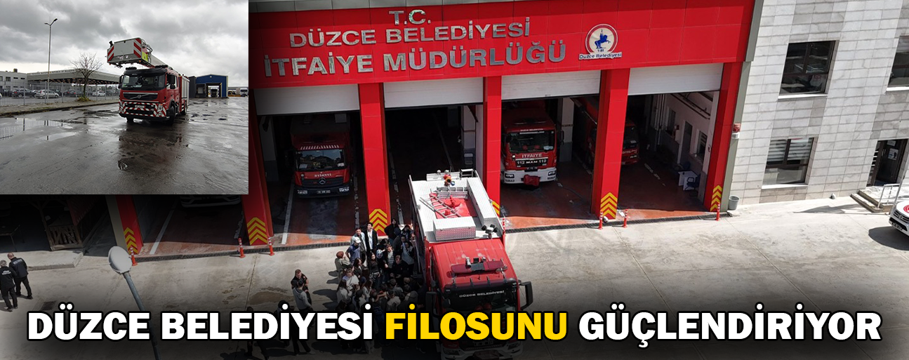 BİR HAFTA ARAYLA HOLLANDA’DAN İTFAİYE ARAÇLARI TAHSİS EDİLDİ