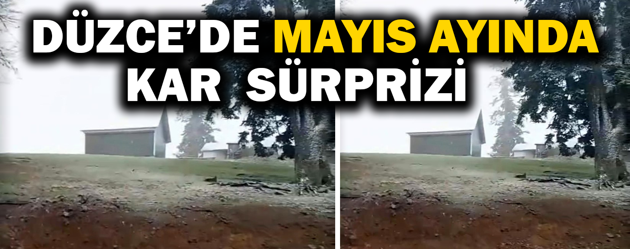 YÜKSEK KESİMLER BEYAZA BÜRÜNDÜ