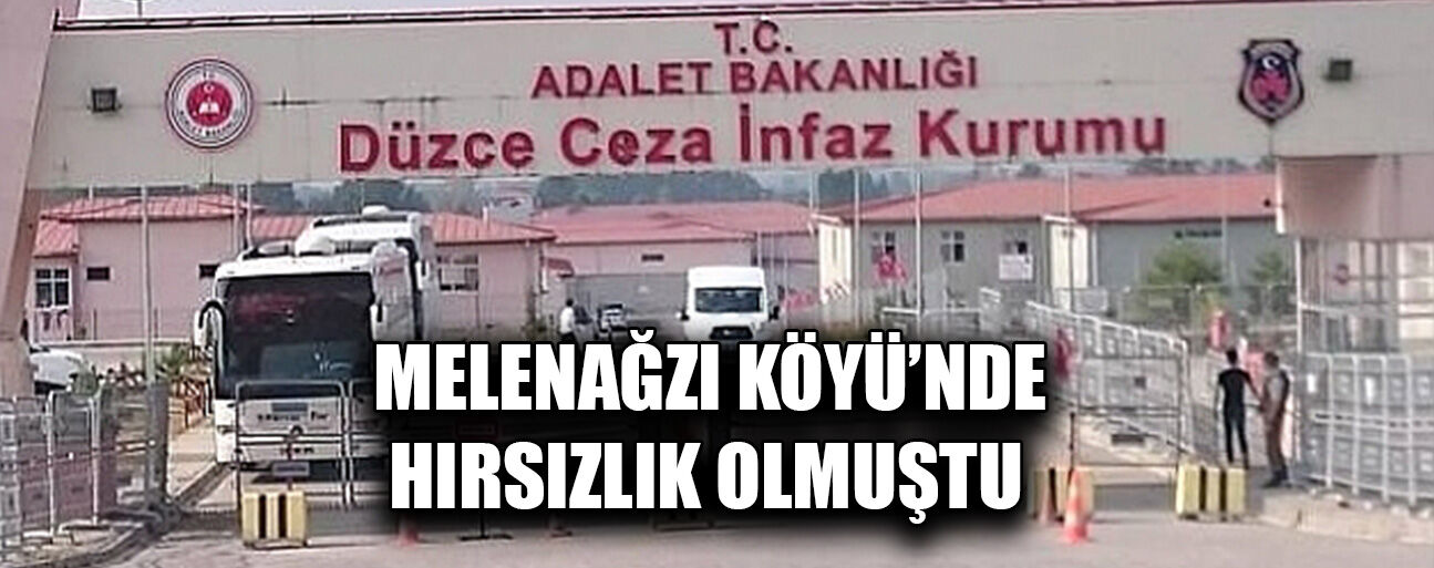 DNA'SINDAN TESPİT EDİLEN HIRSIZLIK ŞÜPHELİSİ CEZAEVİNDE ÇIKTI