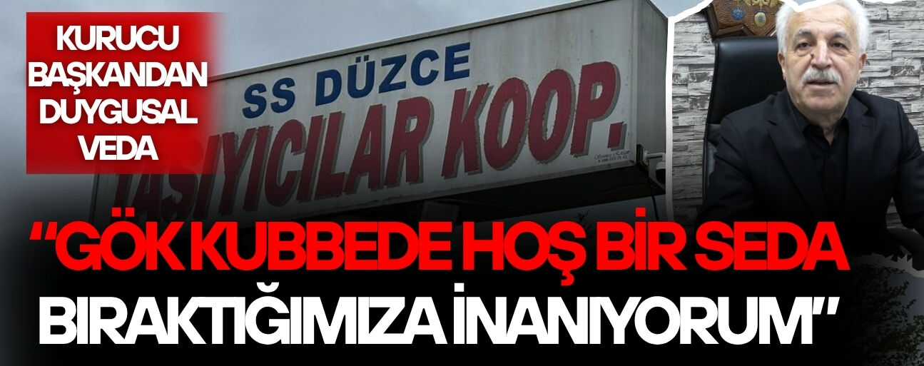 “1960’LI YILLARDAN BERİ OLAN BİR HAYALİMİ GERÇEKLEŞTİRDİM”