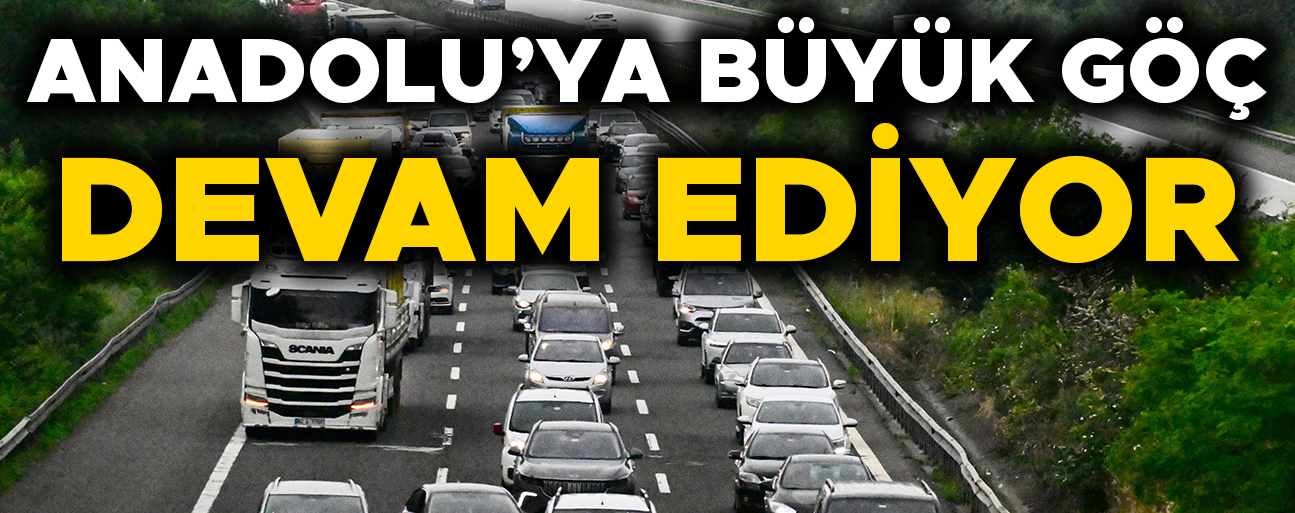 ANADOLU OTOYOLU’NDA TRAFİK DURMA NOKTASINDA