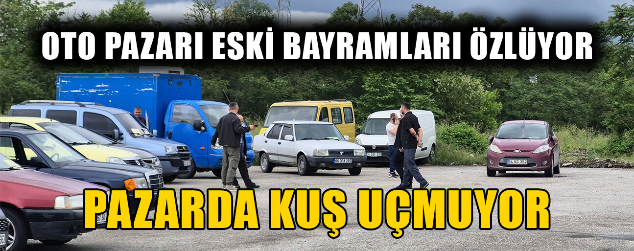 PAZAR İLK DEFA BİR BAYRAM ARİFESİNDE BOMBOŞ