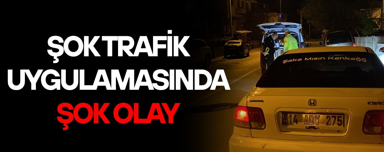 POLİSLERİ GÖRÜNCE ARACI ÇALIŞIR VAZİYETTE BIRAKIP KAÇTI