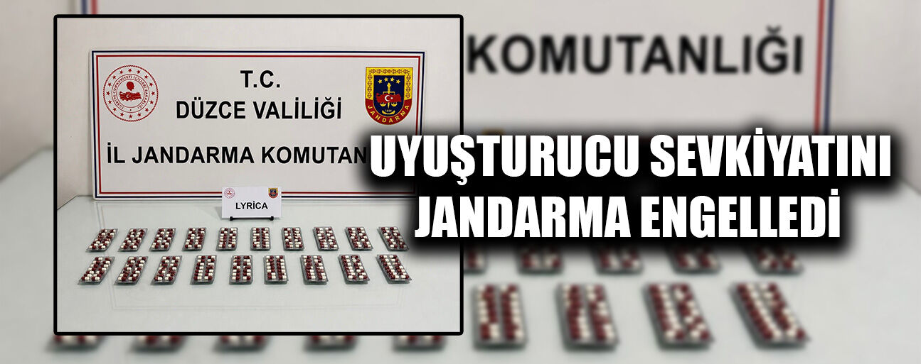 DÜZCE'DE PİYASAYA UYUŞTURUCU SÜRECEKLERDİ