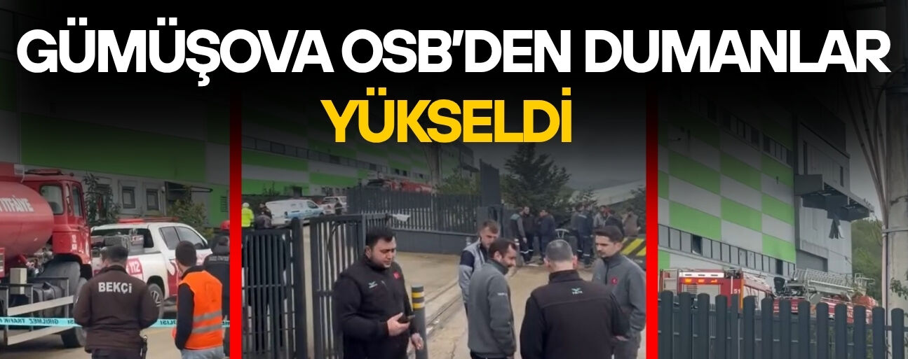 VOLTA MOTOR FABRİKASINDA KORKUTAN YANGIN