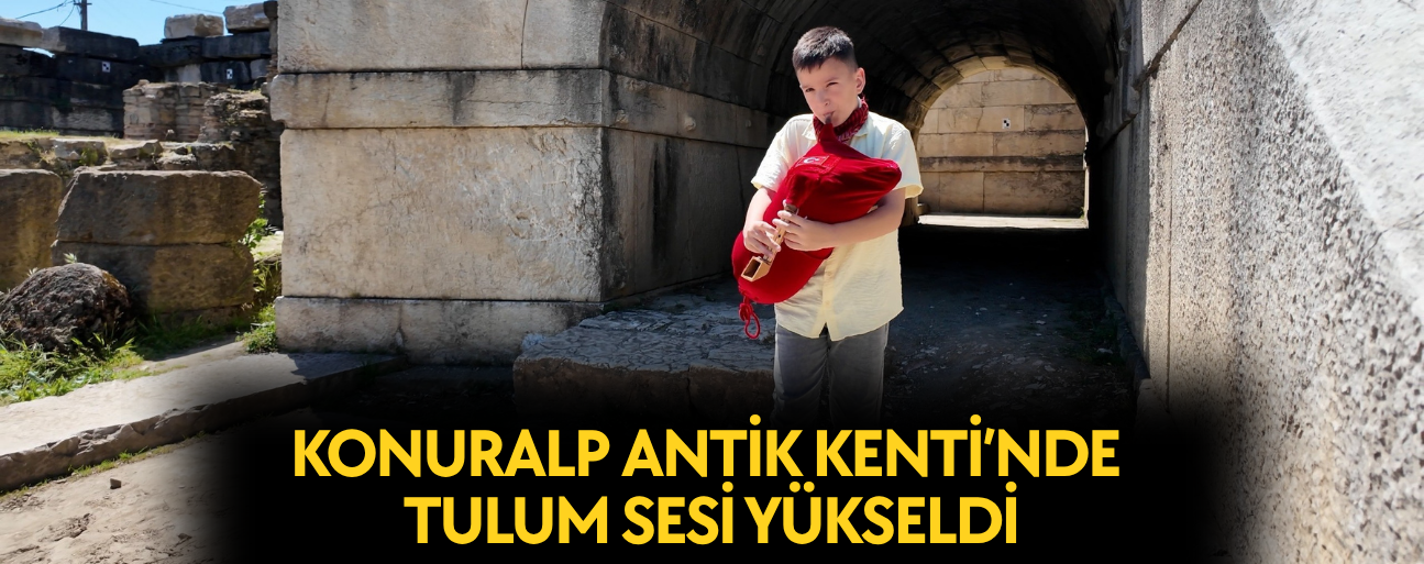 MİNİK TULUMCU ANTİK KENTTE HAYALİNİ SESLENDİRDİ