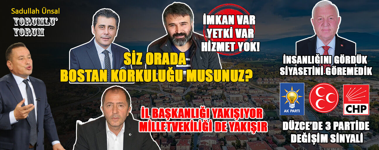 SİZİN SEFANIZ ÖZLÜ VE AK PARTİ’NİN CEFASI OLMASIN
