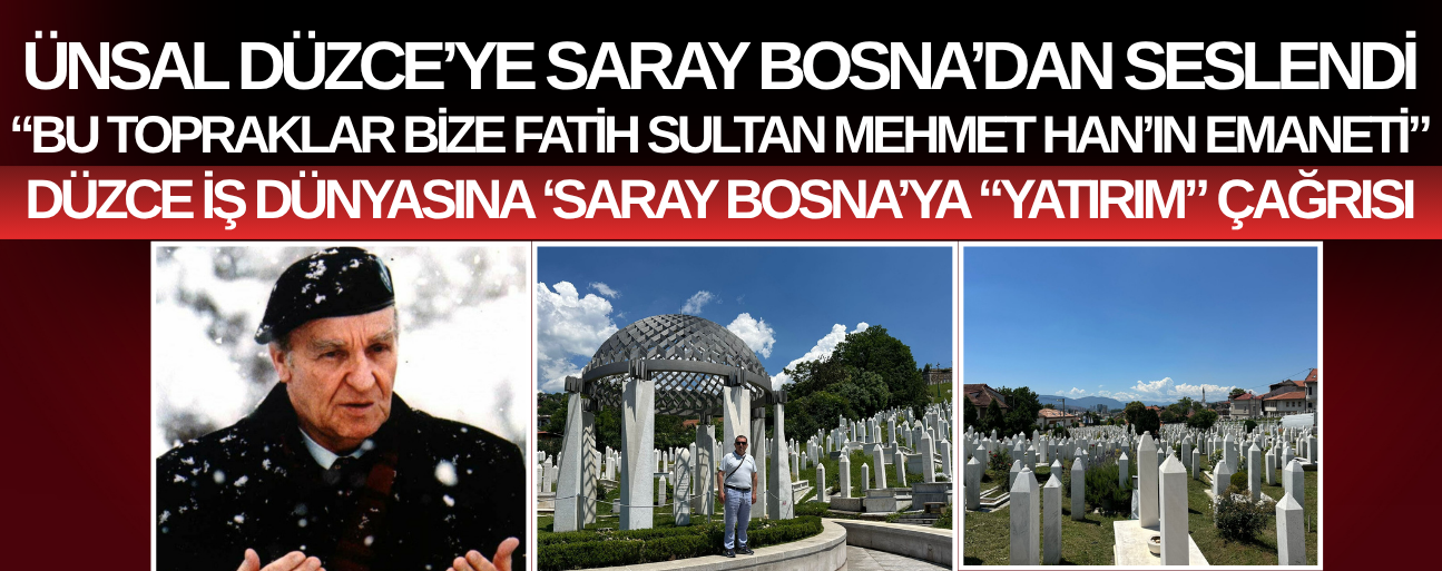 ALİYA İZZETBEGOVİÇ’İN KABRİNİ ZİYARET ETTİ