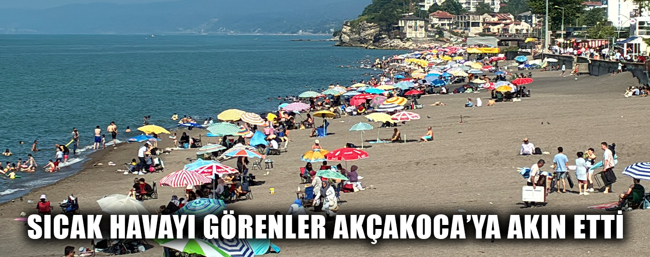 PLAJLARDAKİ YOĞUNLUK DİKKAT ÇEKTİ