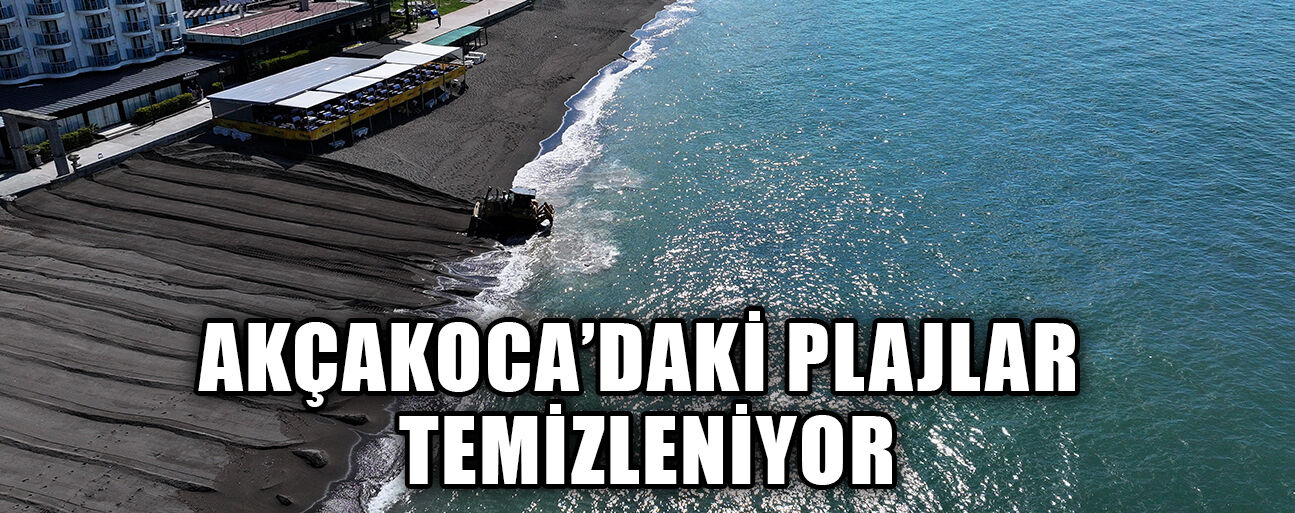 38 KİLOMETRELİK SAHİL ŞERİDİ SEZONA HAZIRLANIYOR
