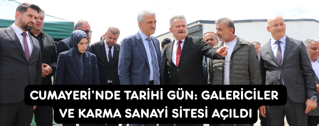 2. ETAP İÇİN İLK KAZMA VURULDU