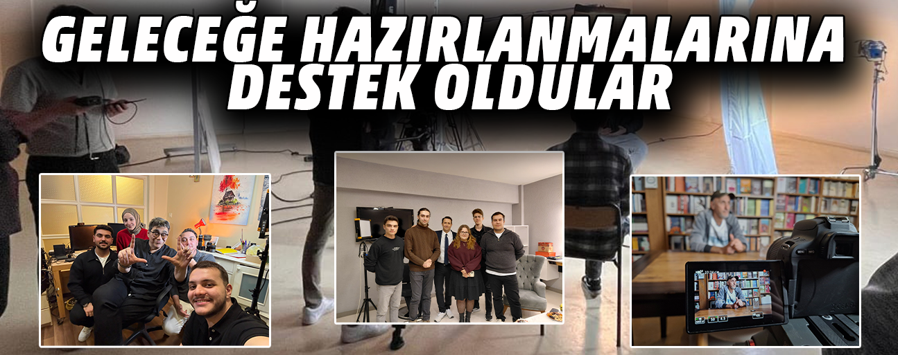 DÜ ÖĞRENCİLERİ SEKTÖRÜN ÖNDE GELEN İSİMLERİ İLE RÖPORTAJ GERÇEKLEŞTİRDİ.