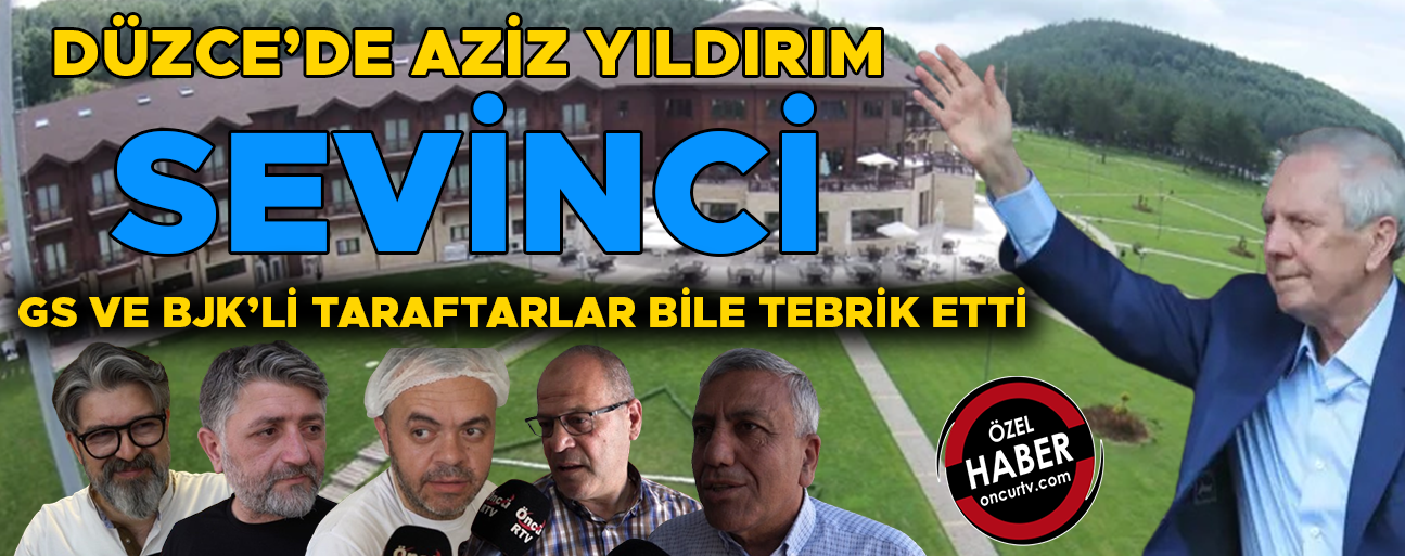 “DÜZCE’YE VE DÜZCESPOR’A DESTEK VERECEĞİNDEN EMİNİZ”