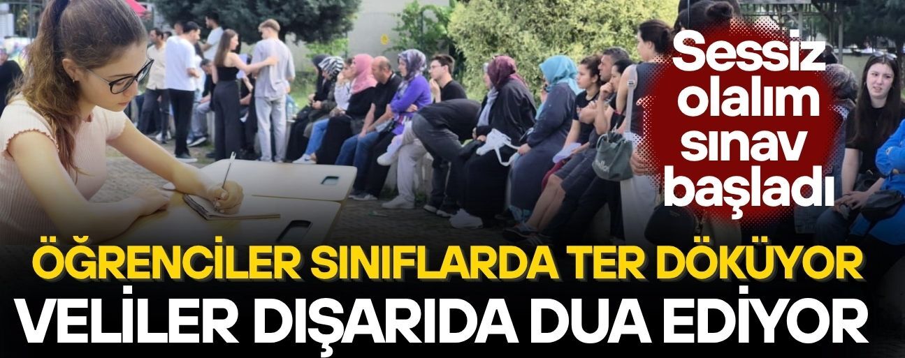 YKS’NİN İLK OTURUMU TYT BAŞLADI