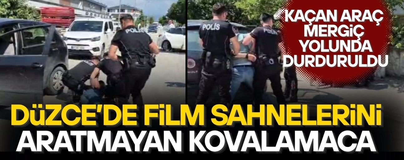 DÜZCE ASAYİŞ EKİPLERİNDEN NEFES KESEN OPERASYON