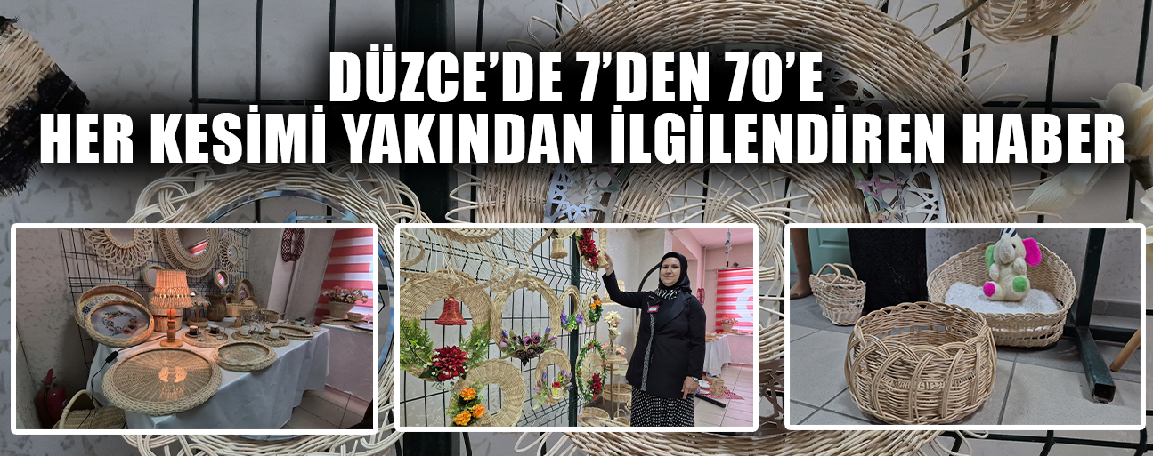HASIR ÖRGÜLÜ DEKORATİF EŞYALAR İLGİ ODAĞI OLUYOR