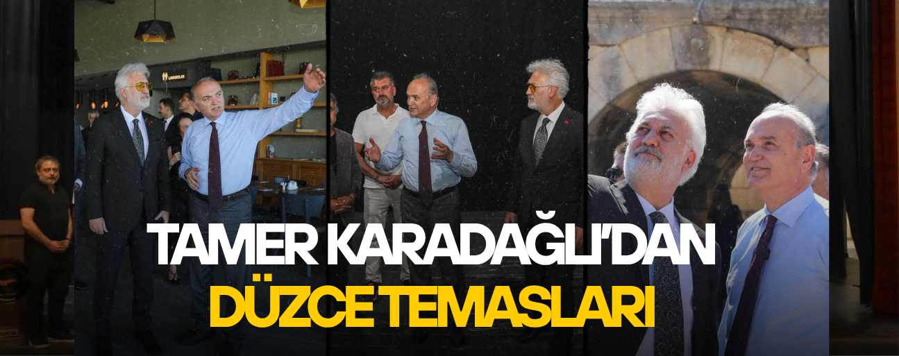BAŞKAN ÖZLÜ: "DÜZCE’YE ÇAĞ ATLATACAK SÜRPRİZLERİMİZ VAR"