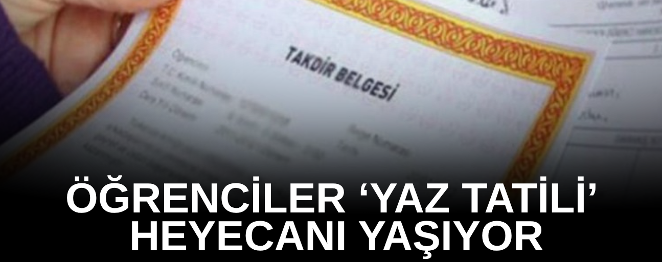 DÜZCE’DE 75 BİN 523 ÖĞRENCİ KARNE ALARAK YAZ TATİLİNE GİRECEK