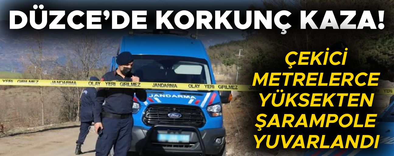 SÜRÜCÜ OLAY YERİNDE HAYATINI KAYBETTİ