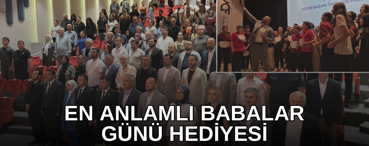 BURHAN ÖZDEMİR'DEN OKULLARINDA DERECE YAPAN ÖĞRENCİLERE BAŞARI BELGELERİ VE BURSLAR VERİLDİ