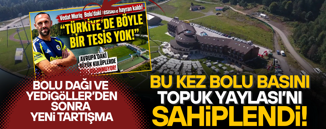 “BOLU’DAKİ FENERBAHÇE TESİSİ” BAŞLIĞI TEPKİ ÇEKTİ