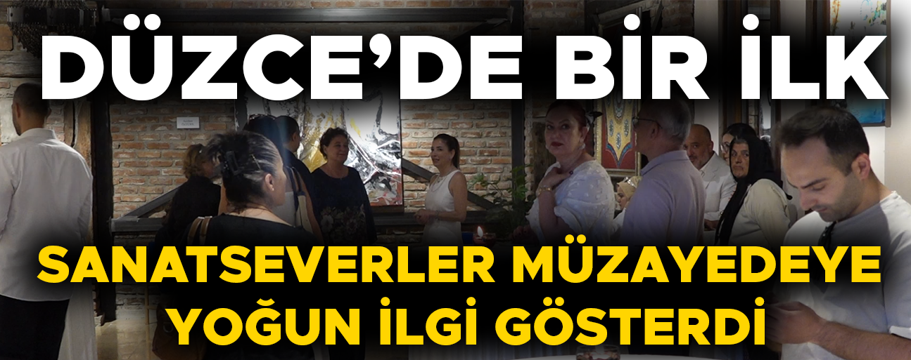 BİRBİRİNDEN GÜZEL ESERLER SATIŞA SUNULDU