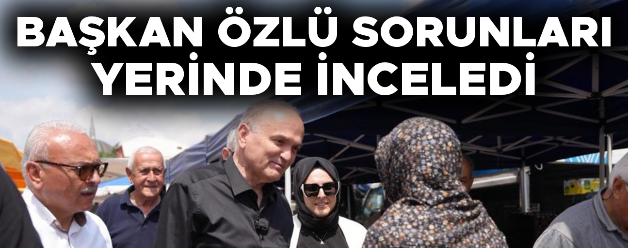 PAZARCI ESNAFLARI İLE SOHBET ETTİ