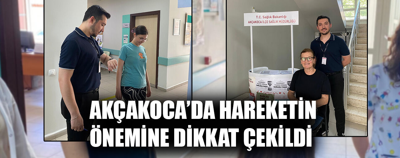 “HAREKET YAŞINI ÖĞREN, SAĞLIKLI YAŞA” STANT ETKİNLİĞİ DÜZENLENDİ