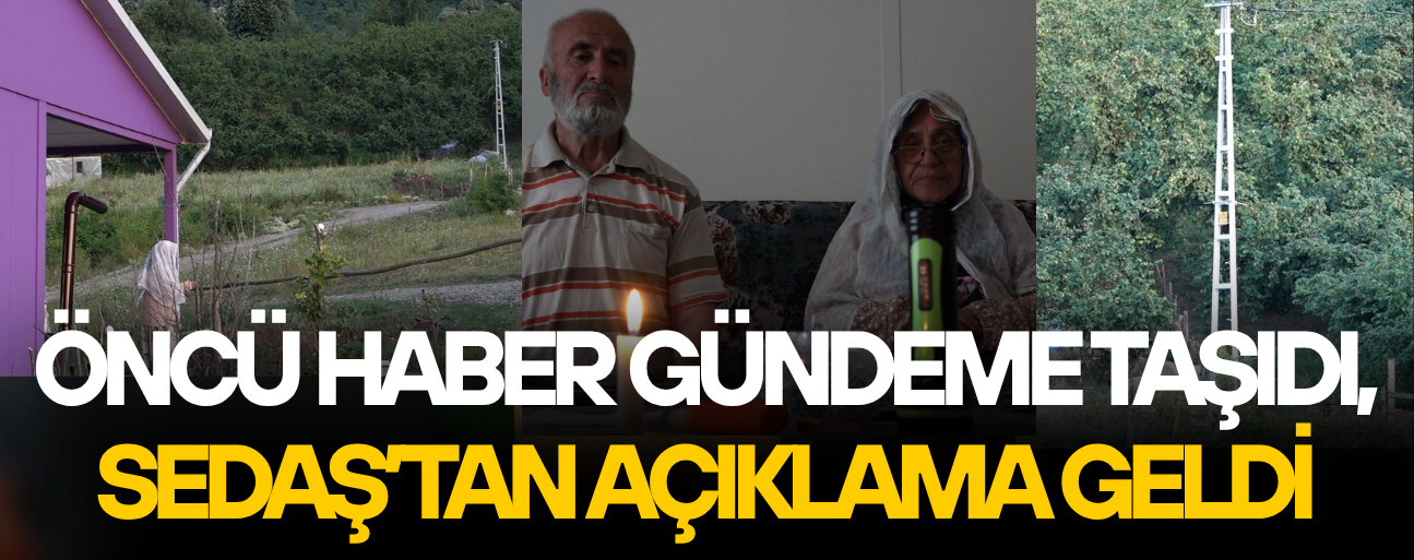 6 AYDIR ELEKTRİK BEKLEYEN YAŞLI ÇİFT İÇİN SÜREÇ DEVAM EDİYOR