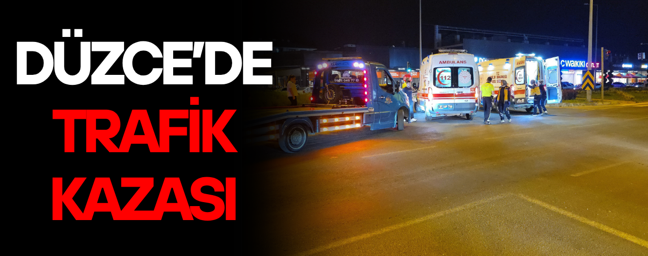 ÇARPIŞAN ARAÇLARDAKİ 5 KİŞİ YARALANDI