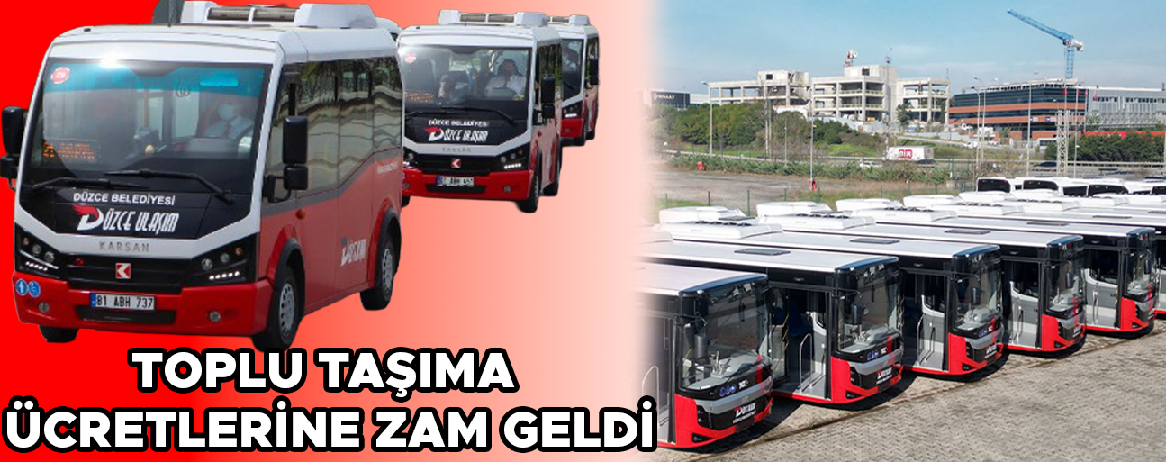 YENİ TARİFELER BELLİ OLDU
