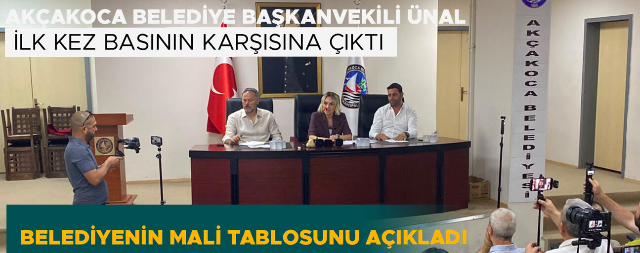 BELEDİYENİN MALİ TABLOSUNU AÇIKLADI