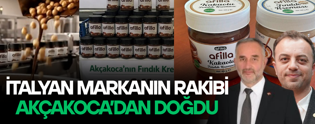 DÜZCE’NİN YERLİ FINDIK KREMASI AFİLLA GÖRÜCÜYE ÇIKTI