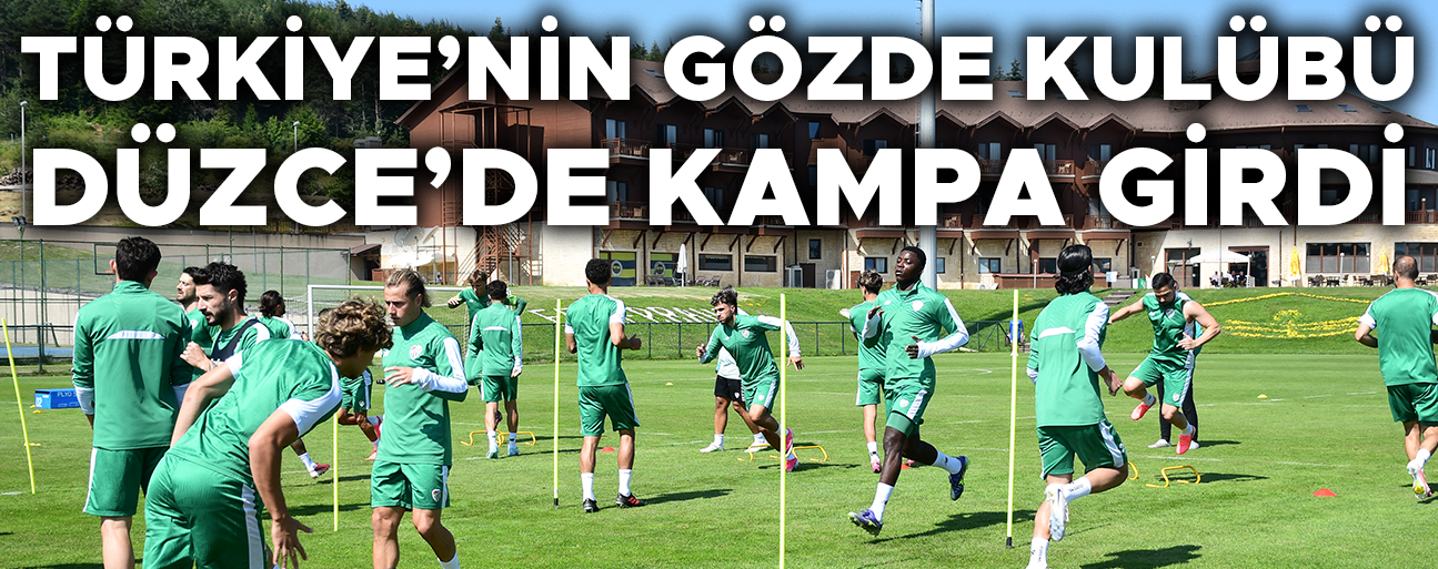 YEŞİL BEYAZLI TAKIM SEZON HAZIRLIKLARINI SÜRDÜRÜYOR