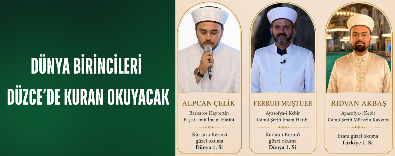KURAN TİLAVETİYLE GÖNÜLLER BULUŞACAK