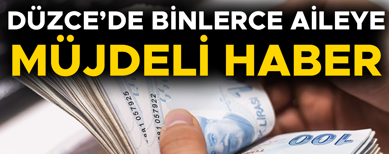 O PARALAR HESAPLARA YATMAYA BAŞLADI