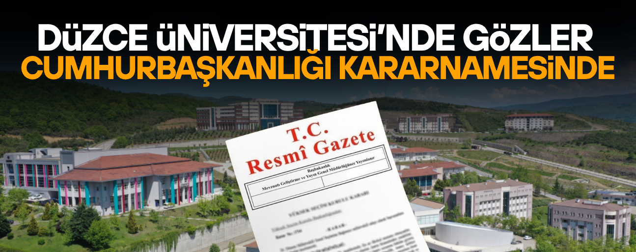 12 DEVLET ÜNİVERSİTESİ REKTÖRÜNÜ BEKLİYOR