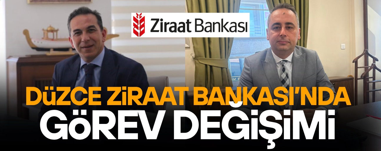 DENİZ ALP ZİRAAT BANKASI ANKARA/ERYAMAN ŞUBE MÜDÜRÜ OLDU