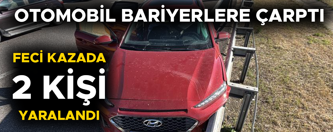 KAZA NEDENİYLE 2 KİLOMETRELİK ARAÇ KUYRUĞU OLUŞTU