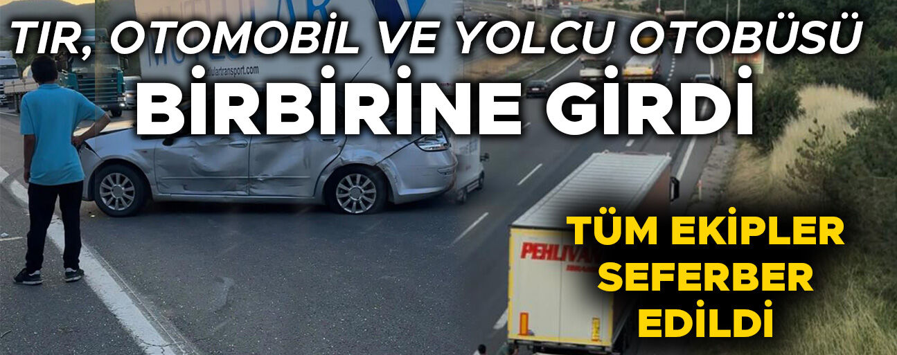 ZİNCİRLEME KAZADA BU KEZ KORKULAN OLMADI