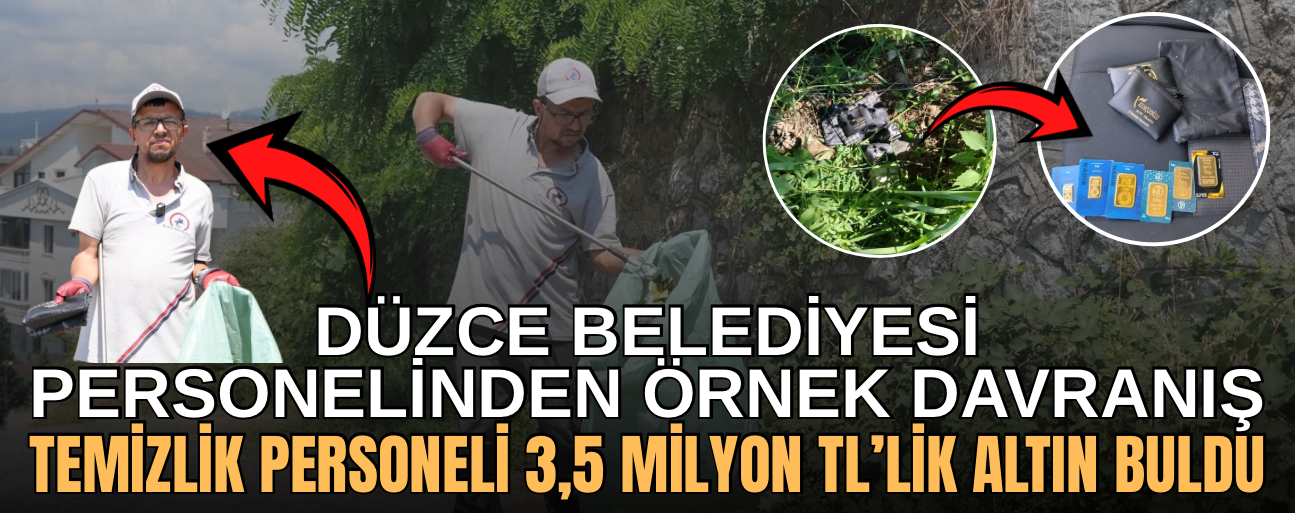 İÇİ ALTIN DOLU ÇANTA POLİSE TESLİM EDİLDİ