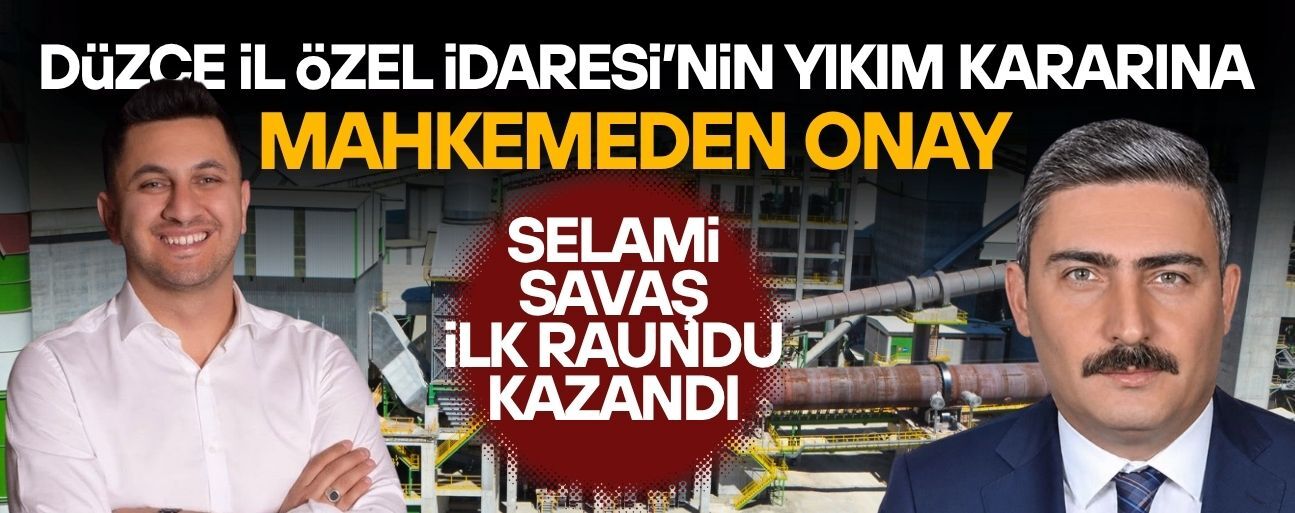 MARMARA ÇİMENTO'YA KÖTÜ HABER; YIKILACAK!