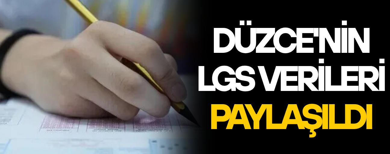 YÜZDE 1'LİK BAŞARI DİLİMİNDE 47 ÖĞRENCİ YER ALDI