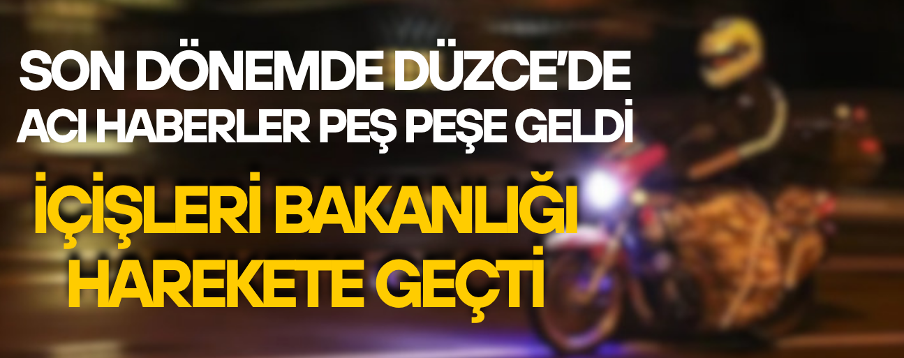 MOTOSİKLET KAZALARINA KARŞI EYLEM PLANI