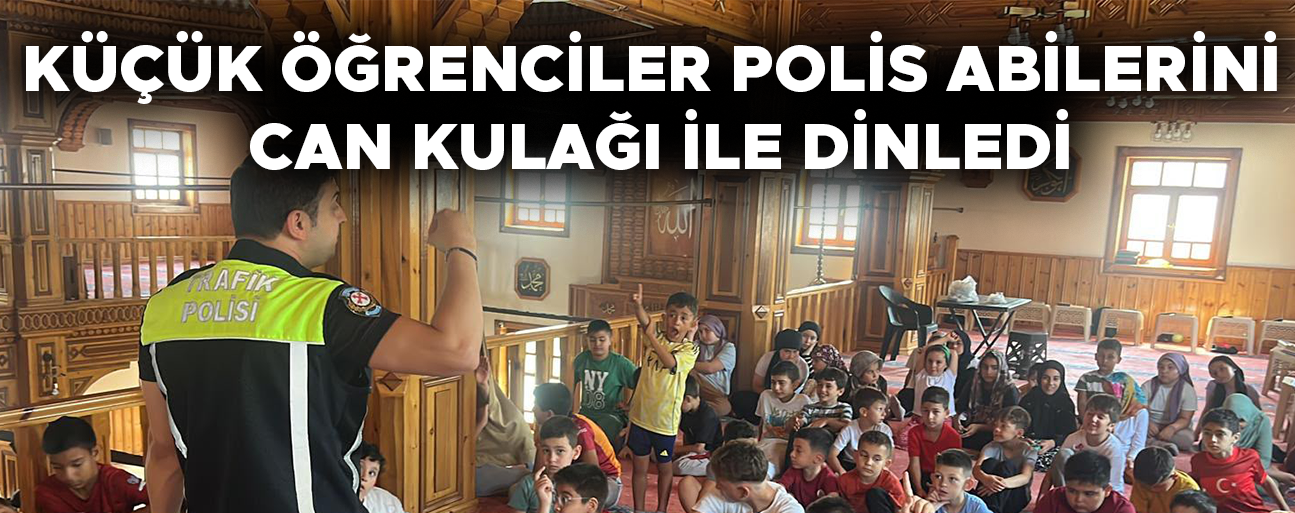 YAZ KUR’AN KURSU’NDA TRAFİK EĞİTİMİ VERİLDİ