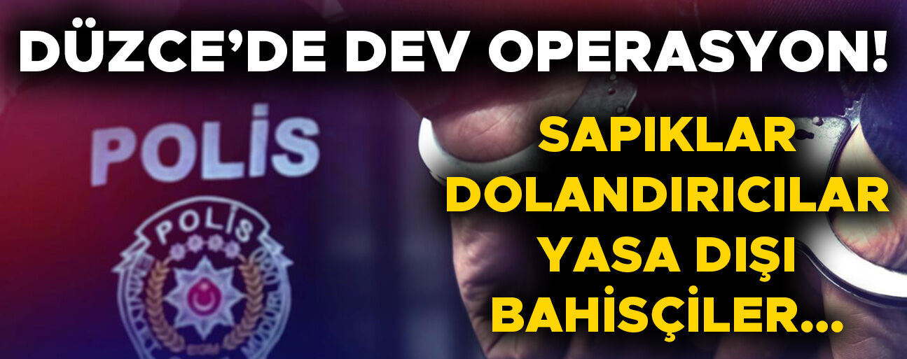 ÇOK SAYIDA KİŞİ GÖZLTINA ALINDI