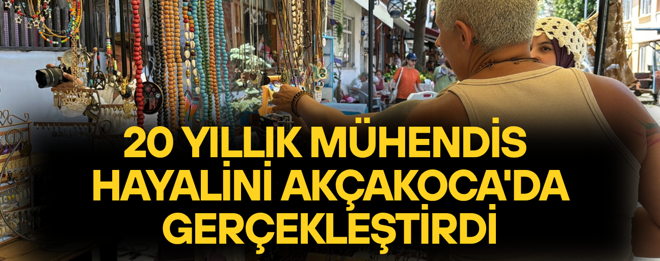 TAKI TASARIMIYLA KENDİ DÜKKANINI AÇTI