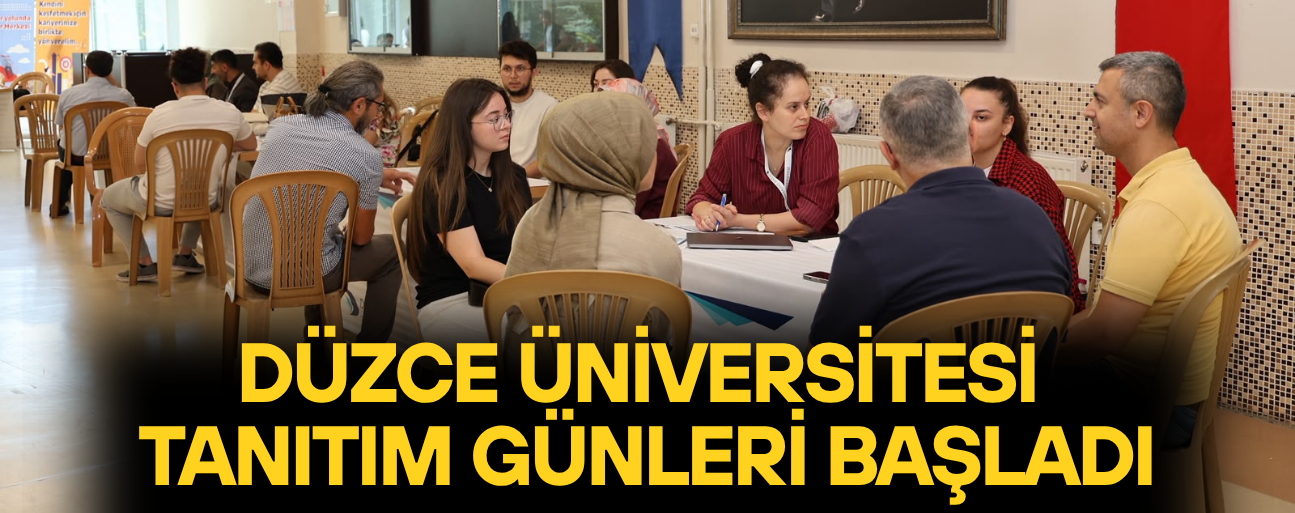 ÖĞRENCİLER VE MEZUNLAR DA STANDLARDA GÖREV ALIYOR