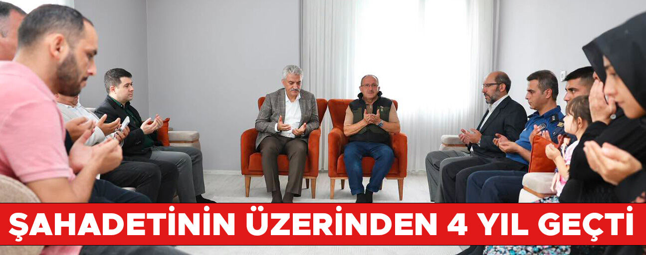 VALİ MAKAS’TAN ŞEHİT AİLESİNE ANLAMLI ZİYARET